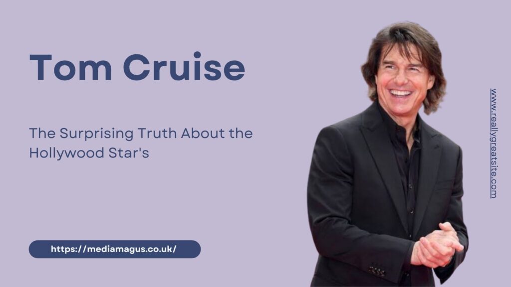 Tom Cruise Height standing confidently at a Hollywood movie premiere