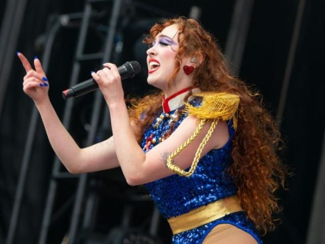 Chappell Roan wearing one of her iconic stage costumes