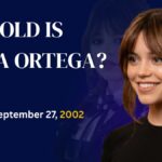 How old is Jenna Ortega? Featured image showing Jenna Ortega with her age, 23 years old, and birthday September 27, 2002.