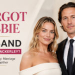 Margot Robbie with her husband Tom Ackerley at a Hollywood event, featuring their love story, marriage, and life together