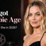 Margot Robbie Age 2026 featuring Hollywood actress portrait with biography and career information
