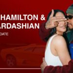 Lewis Hamilton Kim Kardashian celebrity news update featuring Formula One and fashion influence