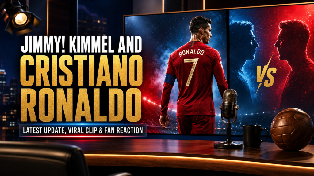 jimmy kimmel and cristiano ronaldo