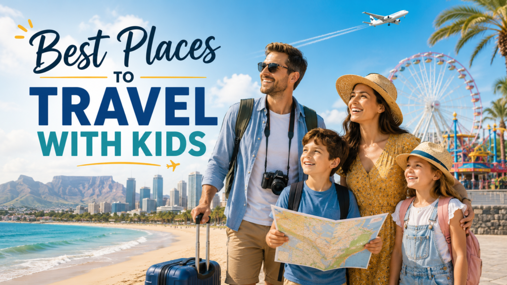 best places to travel with kids