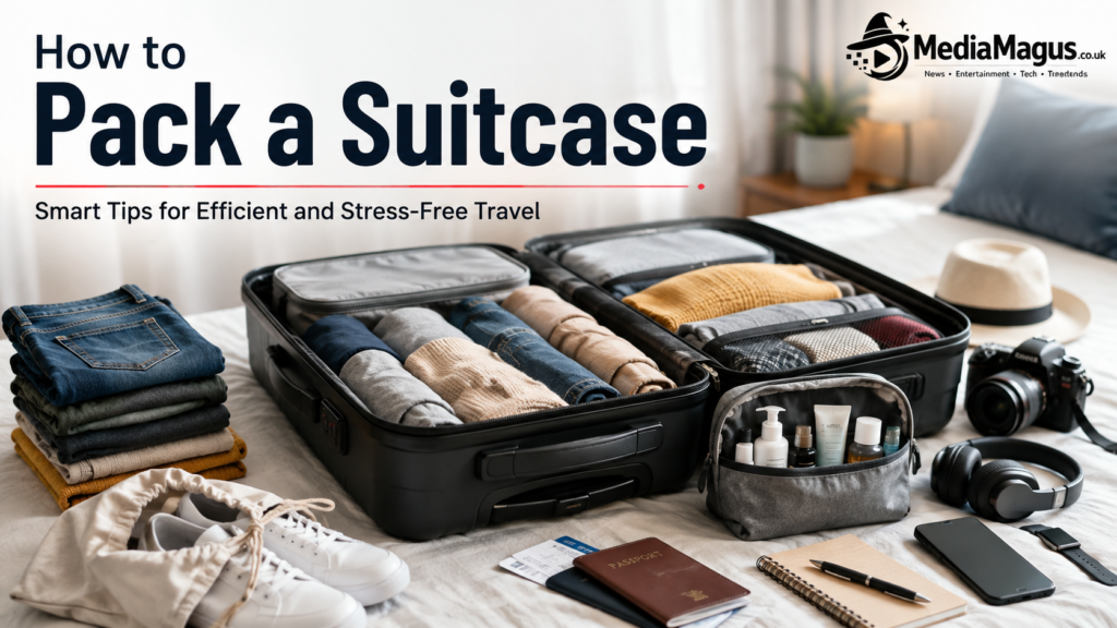 how to pack a suitcase