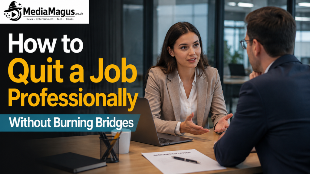 how to quit a job