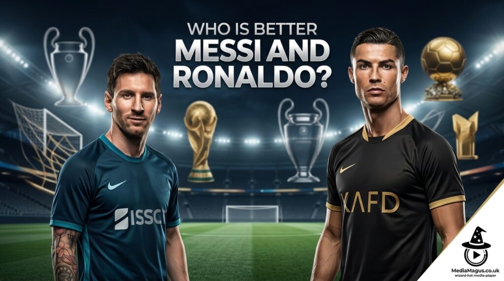 who is better Messi and Ronaldo