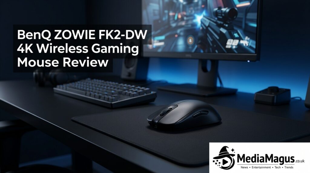 BenQ ZOWIE FK2-DW 4K wireless gaming mouse
