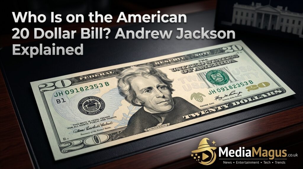 who is on the american 20 dollar bill
